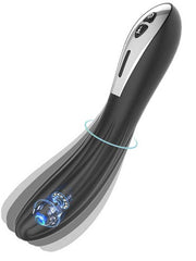 Xuanai Özel Kabartmalı Şarjlı Vibratör - Siyah