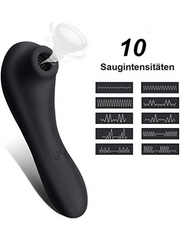 Klitoral Emiş Vibratörü Siyah