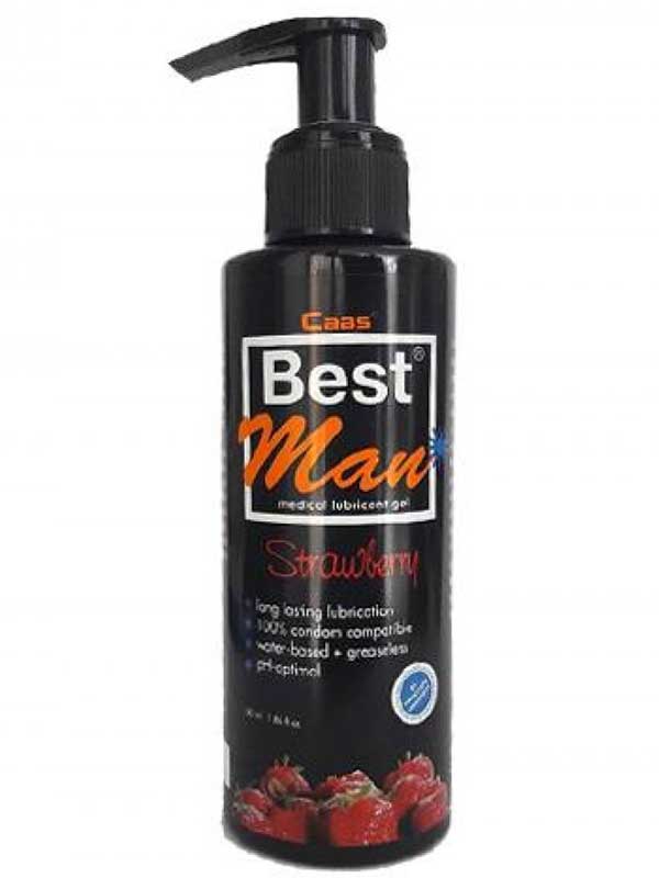 Best Man 150ML. Büyük Boy Çilekli Lubricant Jel