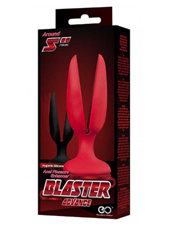 Blaster Beginner 13cm Açılır Anal Tıkaç (Plug) Siyah