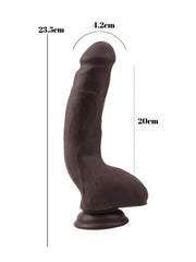 Carnal Pleasure Melez 23.5cm Kıkırdaklı Gerçekçi Dildo