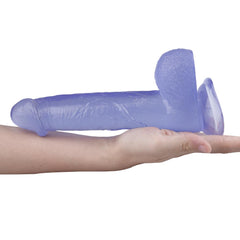 Mor Renk Dildo Penis 23cm