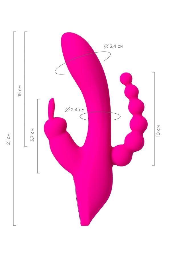 Jos Spanky Üçlü 21cm Vibratör