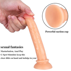 15CM Testissiz Gerçekçi Anal Dildo