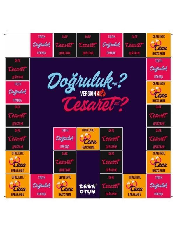 Doğruluk Mu Cesaret Mi Erotik Kutu Oyunu Yenilenmiş 4.versiyon