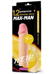 Max Man 30mm Dolgulu Penis Kılıfı YN0050