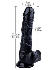 Zenci Dildo 20cm Realistik