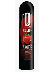 Q Liquids Exotic Çilek Aromalı 125 ML Su Bazlı Kayganlaştırı Jel